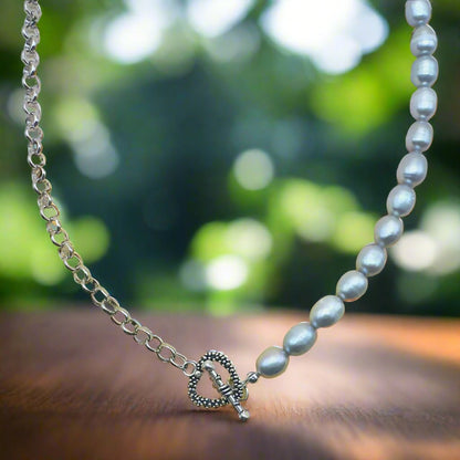 Heart of Pearls Necklace