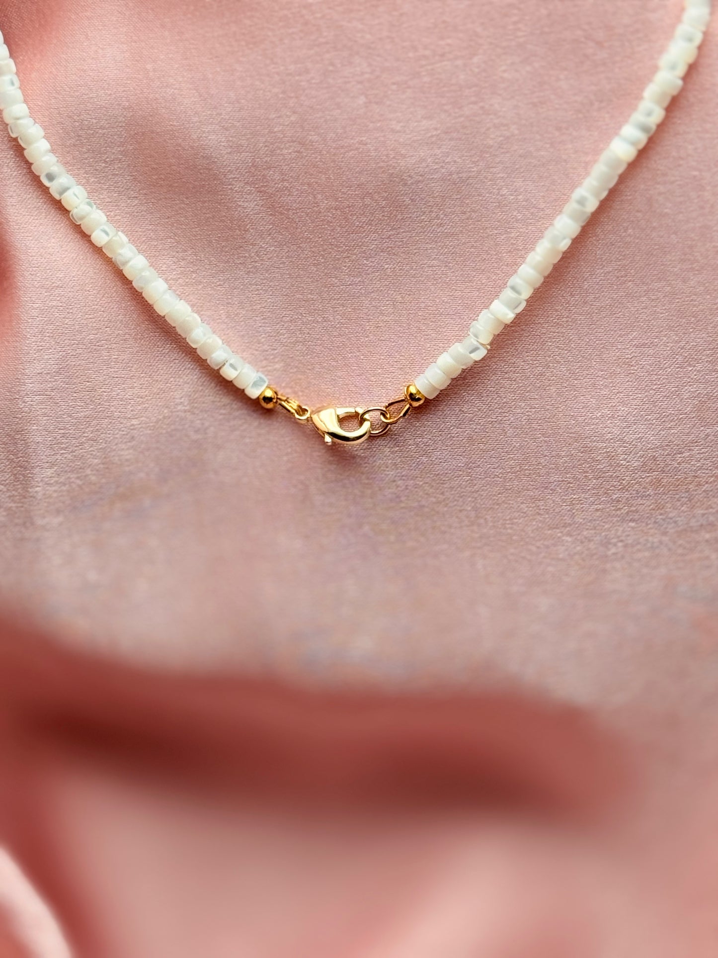 Mother Moon Beaded Necklace