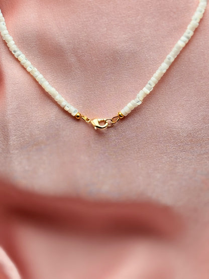 Mother Moon Beaded Necklace