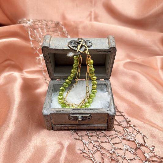 Lime Green Glow Bracelet