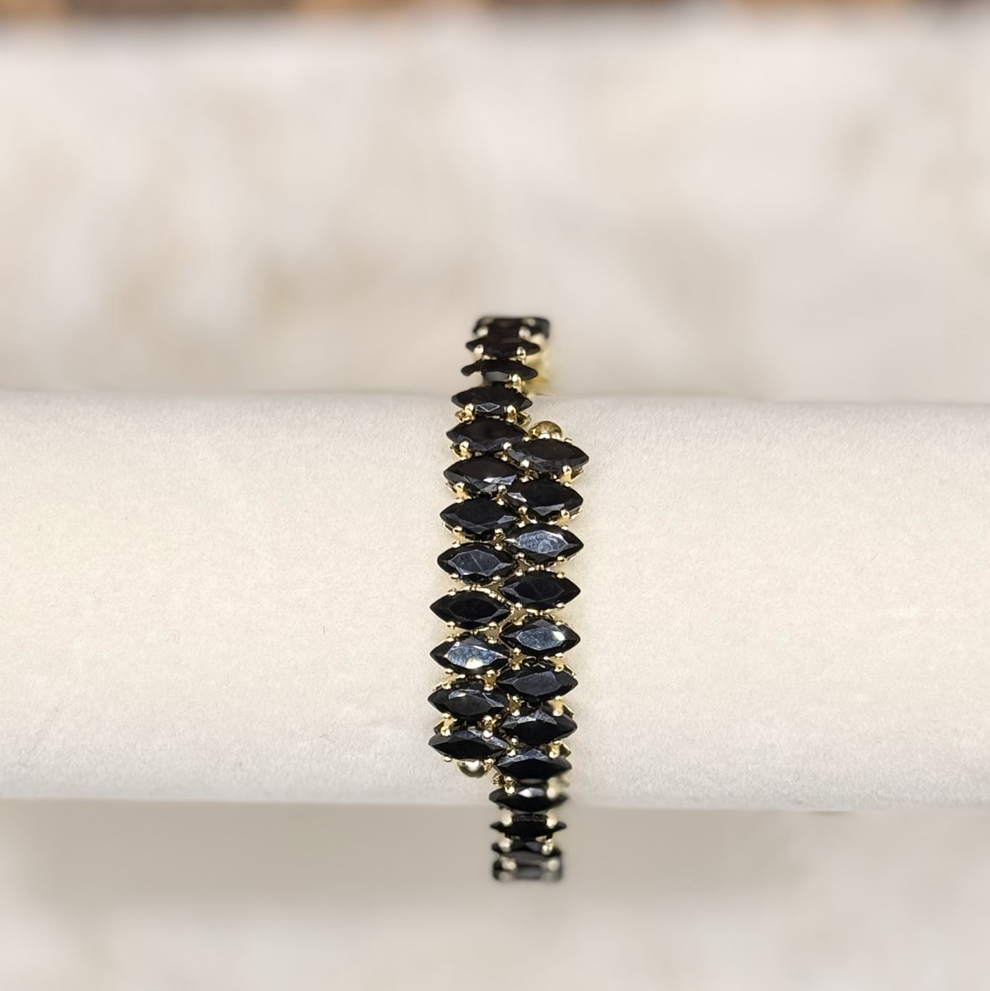 Midnight Sparkle Cuff Bracelet