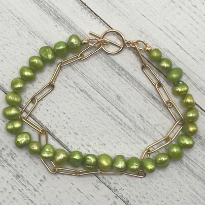 Lime Green Glow Bracelet