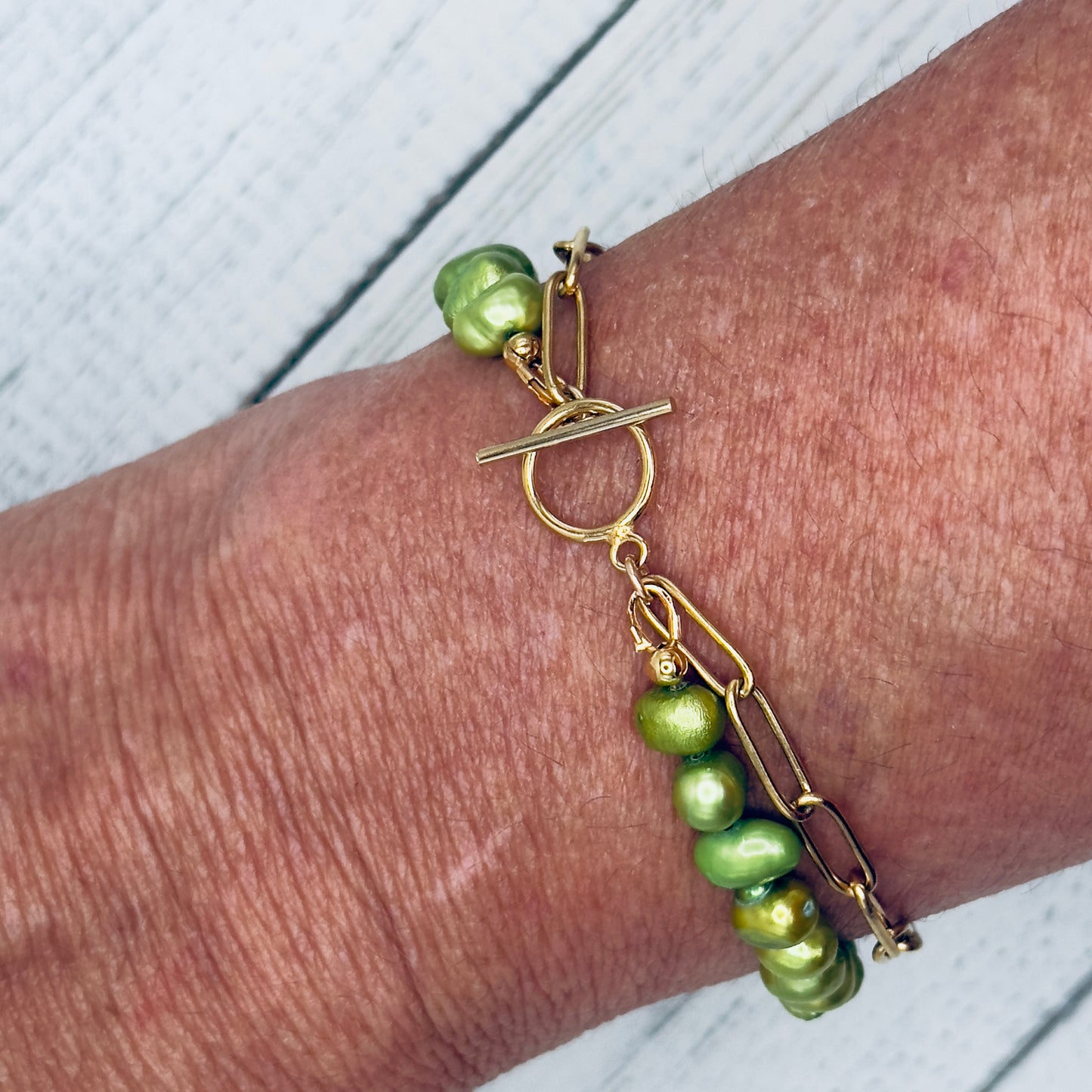 Lime Green Glow Bracelet